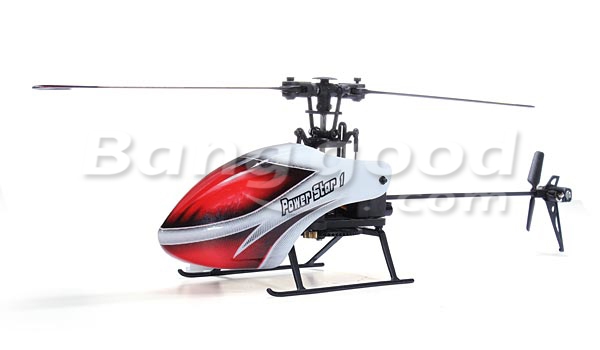 WLtoys V966 Power Star 1 6CH 6-Axis Gyro Flybarless RC Helicopter BNF