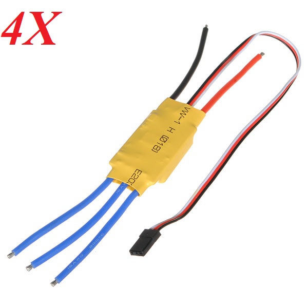 4X XXD HW30A 30A Brushless Motor ESC For Airplane Quadcopter