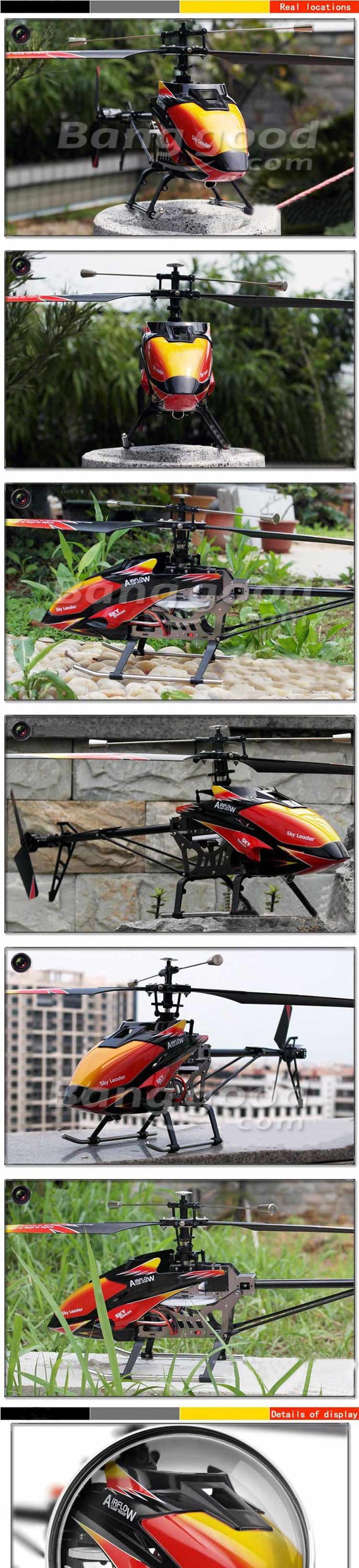 Original WLtoys V913 Brushless Version 2.4G 4CH RC Helicopter BNF