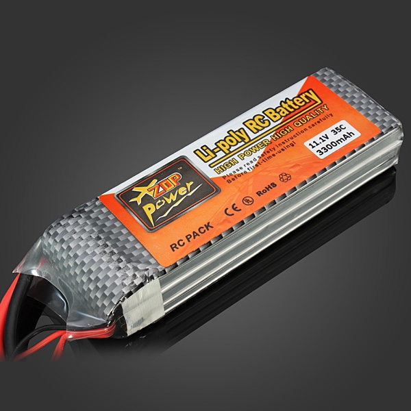 ZOP Power 11.1V 3300MAH 35C Lipo Battery XT60 Plug