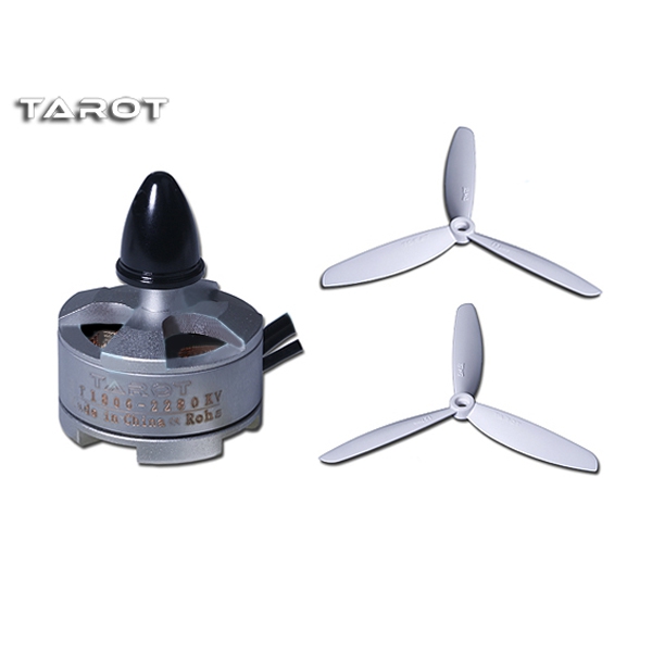 Tarot MT1806 KV2280 Self-Locking Brushless Motor CW/CCW TL300H 