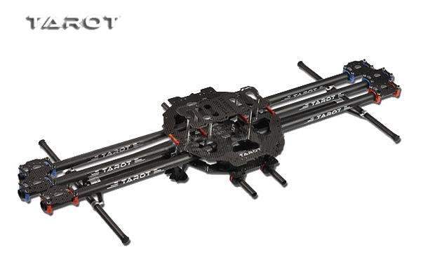 Tarot FY680 Full-folding 6 Axis Carbon Fiber Frame Rack TL68B01