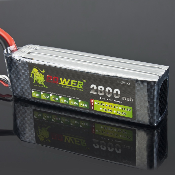 Lion Power 11.1V 2800mAh 30C LiPo Battery BT698