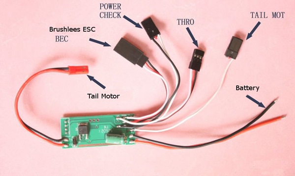 Walkera Master CP G400 RC Helicopter Parts Upgrade Brushless Kit 