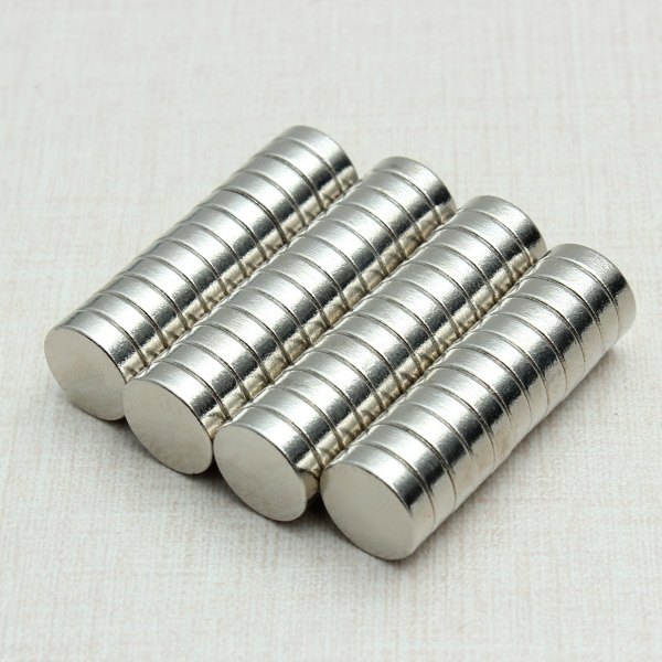 50pcs Strong Disc Round Rare Earth Neodymium Magnets N35 10x3mm