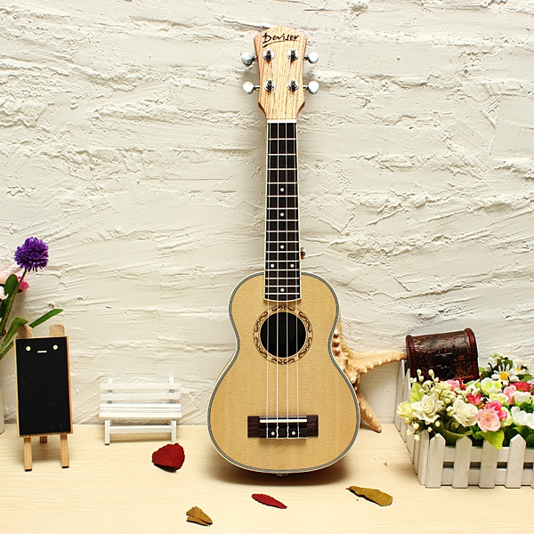 Deivser 21 Inch Ukulele Hawaiian Stringed Instrument Guitar UK21-60