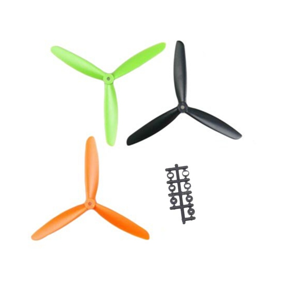 6045 3-Leaf Propeller ABS CW/CCW For Mini Quadcopter 250 Frame Kit