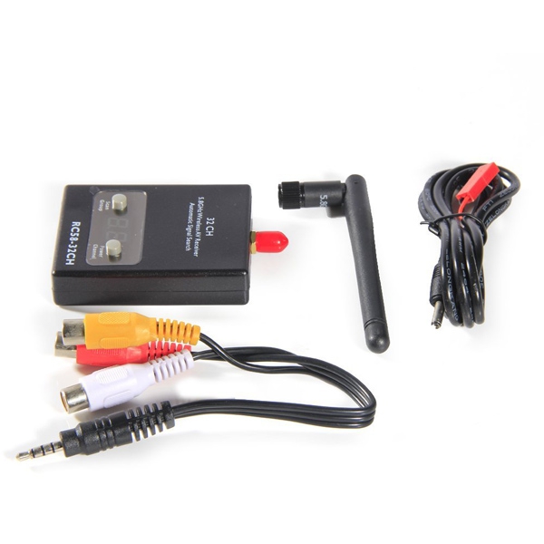 FPV RC58-32CH 5.8GHZ Wireless AV Receiver Auto Signal Search 