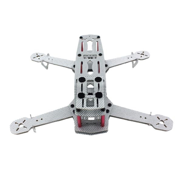 QAV250 H250 250mm Silver Fiber Glass Mini FPV Quadcopter Frame Kit