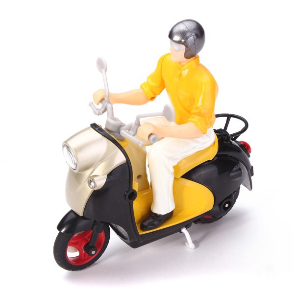 Mini Chargeable Infrared RC Motorcycle Random Color