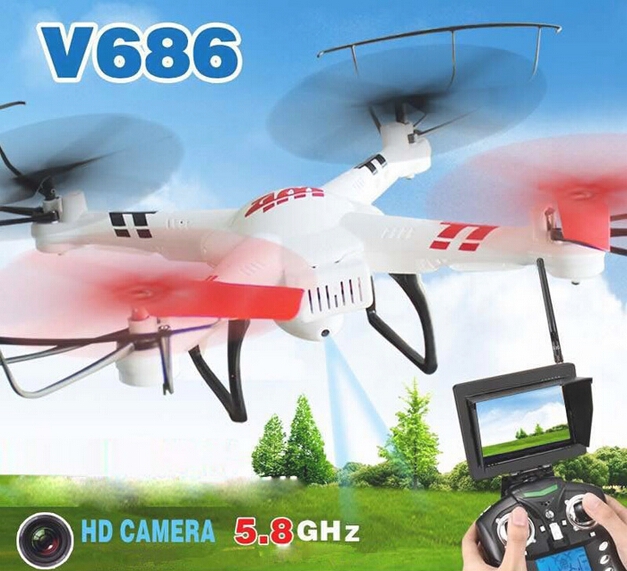 WLtoys V686G FPV Headless Mode RC Quadcopter with 2MP Camera  