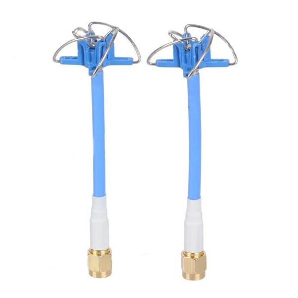 Aomway 5.8GHz FPV 4 Leaf Clover AV Transmission RHCP Antenna 1 Pair