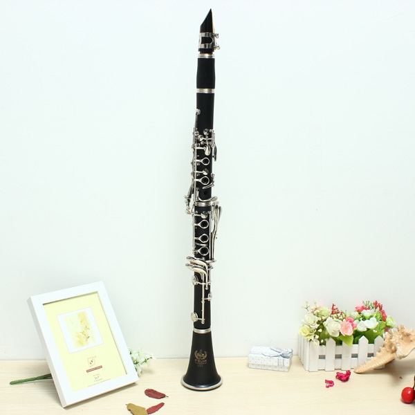 LADE Nickel Plating Bakelite 17 Key B♭ Clarinet Black 