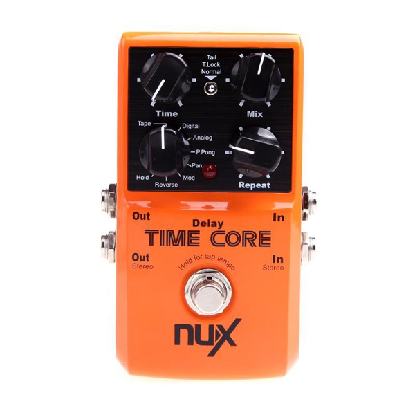 NUX Time Core Guitar Effect Pedal 7 Delay Effects True Bypass