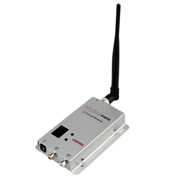 Partom FPV 1.2G 8CH 1500mW AV Wireless Receiver 