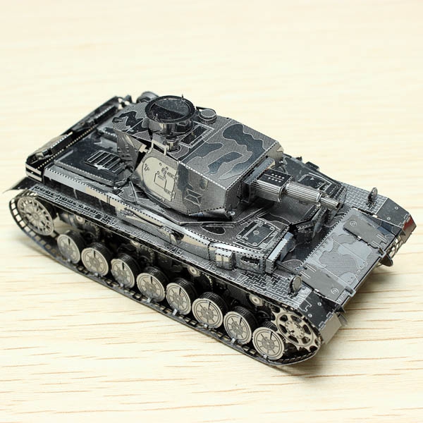 PIECECOOL IV Tank DIY 3D Laser Cut Models Puzzle