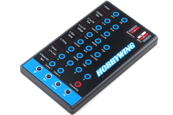 Hobbywing LED Program Card