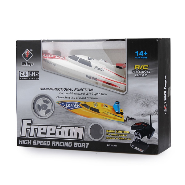 Wltoys WL911 4CH 2.4G High Speed Racing RC Boat