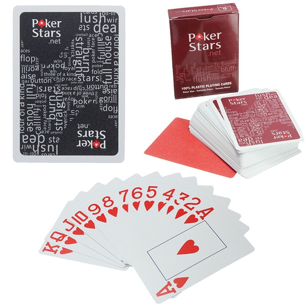 Plastic Poker Playing Cards Sealed Standard Casino Regular Size