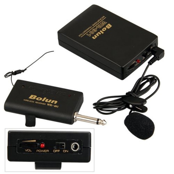 Bolun WR-601 Microphone Transmitter Receiver Set with Microphone