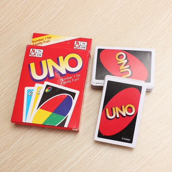 UNO Card Game Playing Card Family Friend Travel Instruction