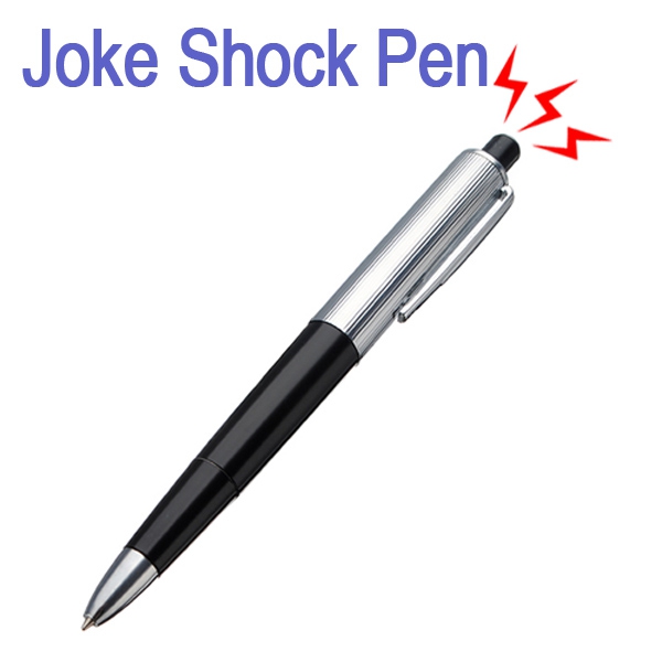 Electric Shock Pen Gag Prank Trick Joke Funny Toy Gift