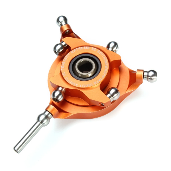 Tarot 450 DFC Metal Swashplate Dual-Digit Orange/Black 
