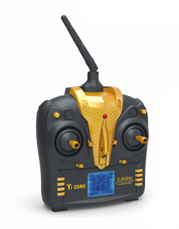 YI ZHAN X4 2.4G Transmitter with LCD Screen