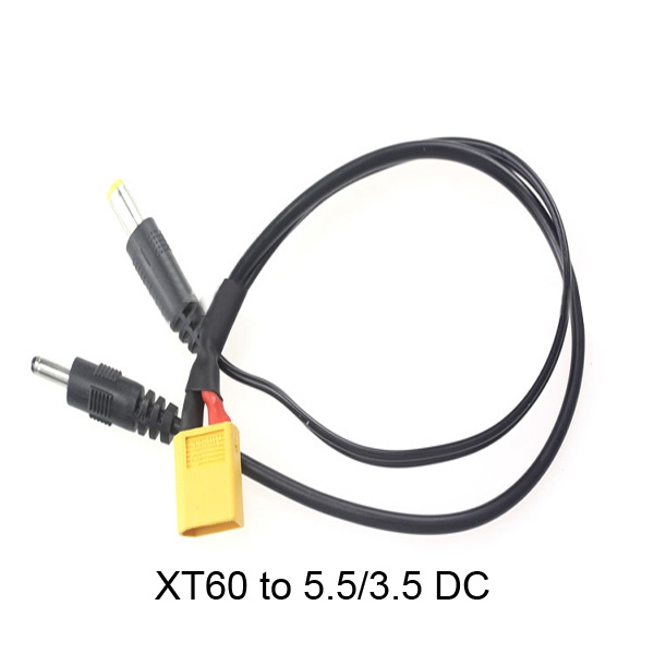 T Or XT60 Connector To DC Power Cable For FPV System