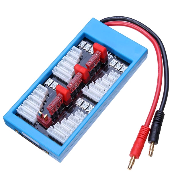 Paraboard V3 Parallel Charging Board for Lipos T Plug Connector