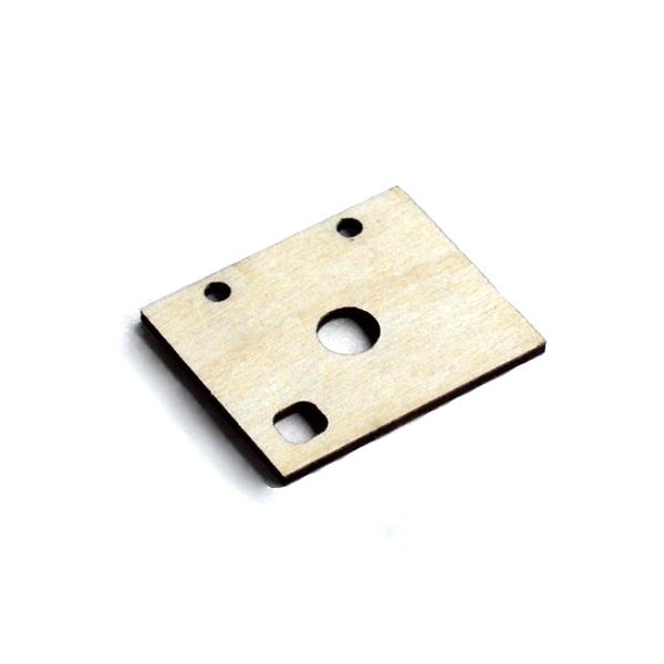 Wood Motor Holder Plank Swappable Firewalls for FT Flitetest Models