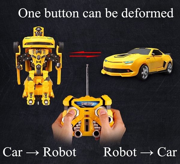JIA QI TT661 Remote Control Car Deformation Robots