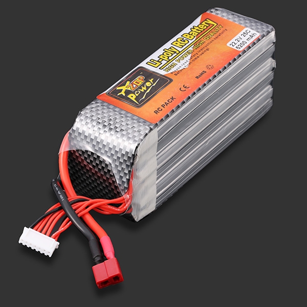 ZOP Power 22.2V 5200MAH 25C Lipo Battery T Plug