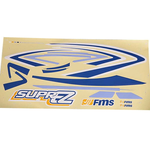 FMS 1.2M SuperEZ RC Airplane Spare Part Sticker