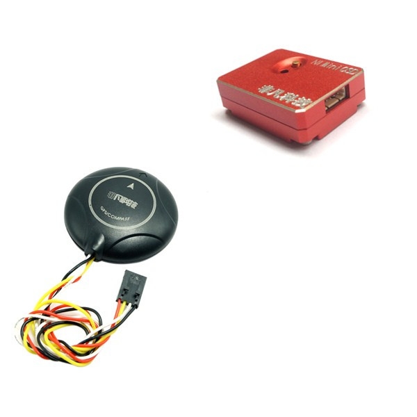 FPV Flight Controller Compatible Jiyi Mini N1 OSD Module + G2 GPS M8N Module