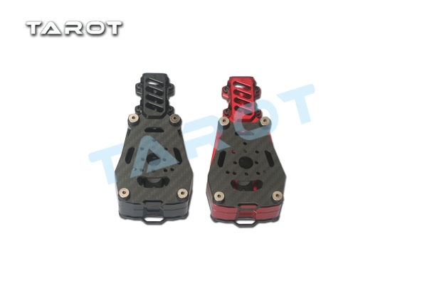 Tarot 16MM Double Motor Metal Suspension Base Black Red TL68B43TL68B44 For DIY Multicopter