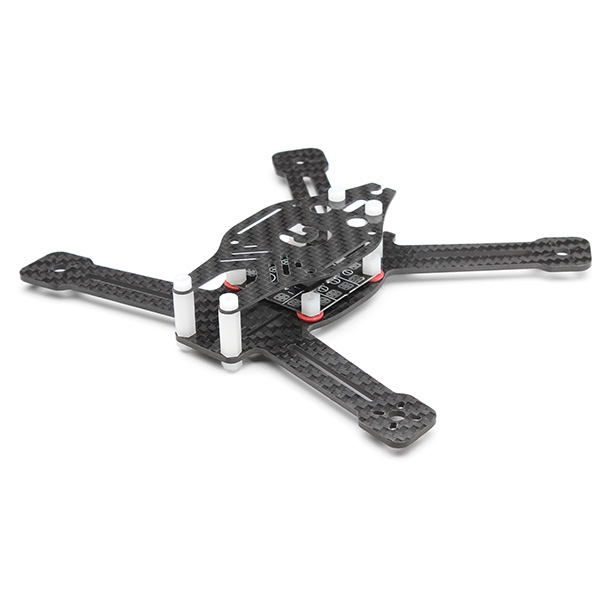 Diatone Grasshopper 160 G160 Carbon Fiber Quadcopter Frame Kit w/ BEC Power Distribution Board