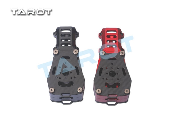Tarot 25mm Double Motor Metal Suspension Base Black Red TL96032TL96033 For DIY Multicopter
