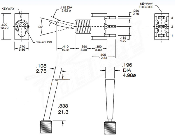 RC Transmitter Switch For Walkera FUTABA FlySky WFLY JR