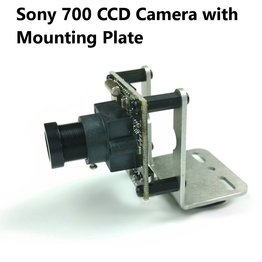 700TVL FPV HD 1/3 Inch SONY CCD Camera 2.8mm Lens with Mounting Bracket for 250 RC Model