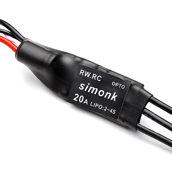 SimonK 2-4S 16A 20A OPTO Brushless ESC For Quadcopter