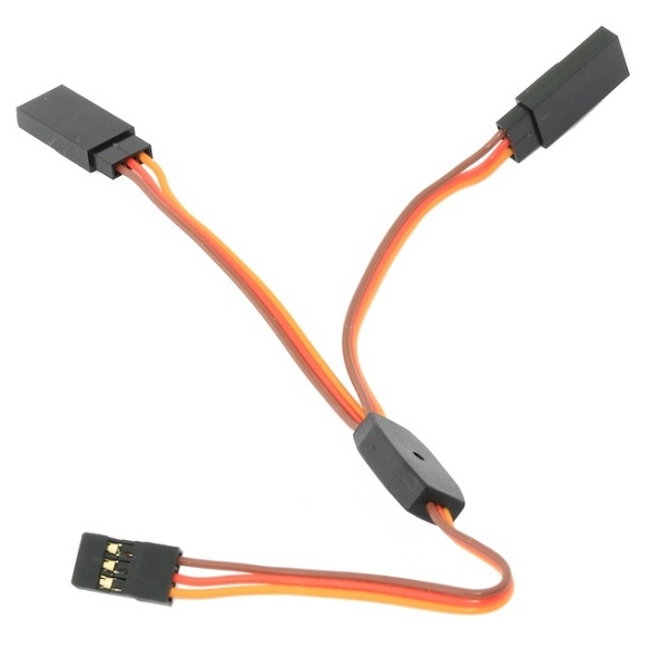 Amass 15CM 30CM Y Servo Cable Lead Splitter For JR Spektrum HITEC