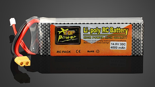 ZOP Power 14.8V 4000mAh 30C Lipo Battery XT60 Plug