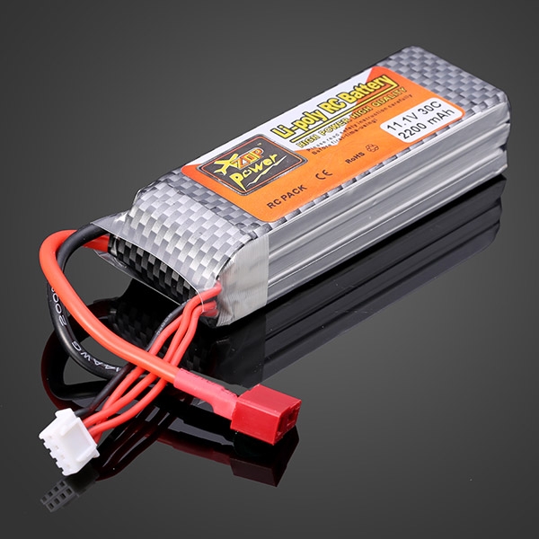 ZOP Power 11.1V 2200MAH 30C Lipo Battery T Plug