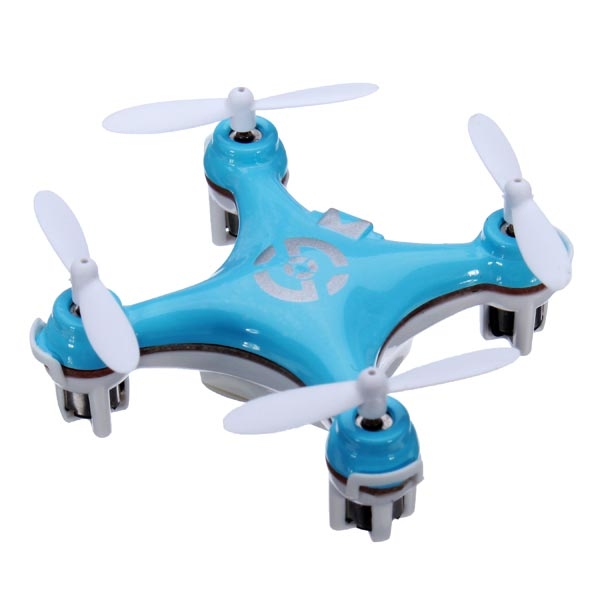 Cheerson CX-10 CX10 2.4G 6 Axis RC Quadcopter Mode 2 Blue + Gift Box