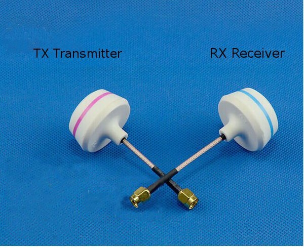 5.8Ghz FPV Mushroom Omnidirectional Antenna TX/RX Set