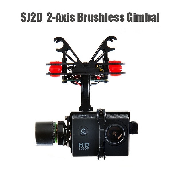 SJ2D 2-AXIS FPV Brushless Gimbal For SJ4000/SJ6000 