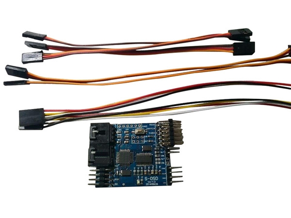 S-OSD iOSD Remzibi OSD Module for DJI NAZA Lite/V2 GPS vs N-OSD