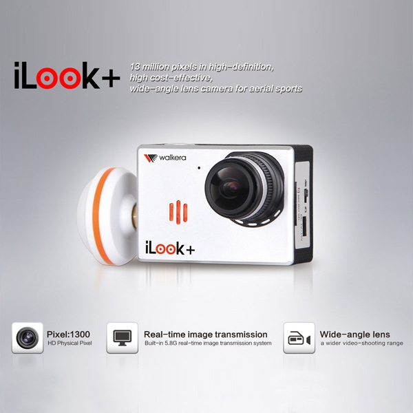 Walkera FPV iLook+ HD Camera 1920x1080P 13MP with Build-in Transmitter