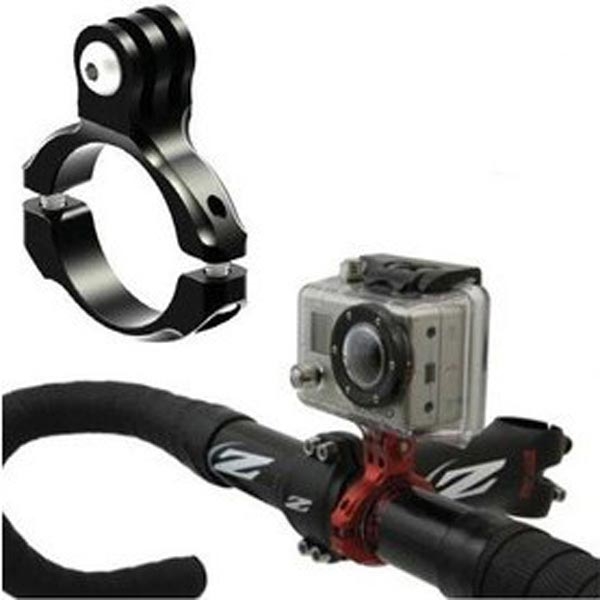 Bike Handlebar Clamp Mount For Gopro HD Hero 1 2 3 Camera 31.8mm 